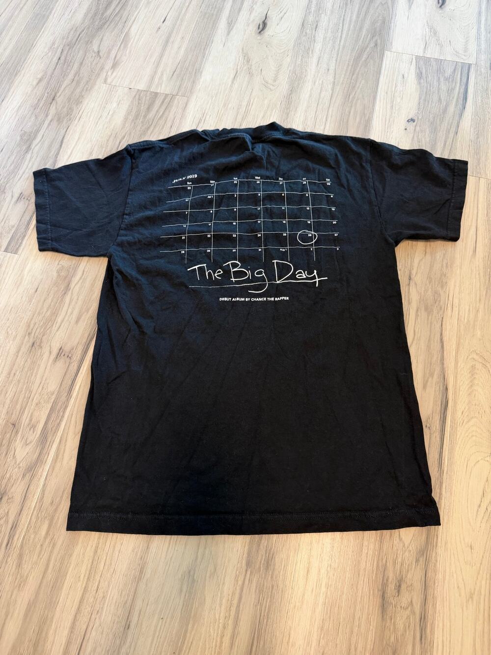 CHANCE The Rapper 3 T-Shirt 2019 The Big Day Album Release Rap Tee Size Med RARE